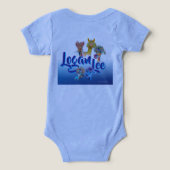 Eigenzinnige Alpaca baby topjes 25 (Design achterkant)