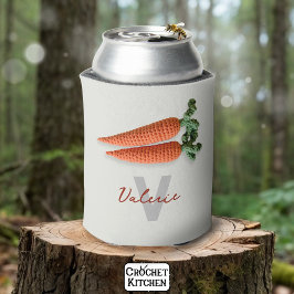 Eigenzinnige Amigurumi Minimalistische Haakwortele Blikjeskoeler