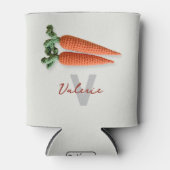 Eigenzinnige Amigurumi Minimalistische Haakwortele Blikjeskoeler (Voorkant)