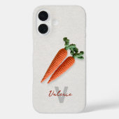 Eigenzinnige Amigurumi Minimalistische Haakwortele Case-Mate iPhone Case (Achterkant)