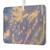 eigenzinnige auto | Paarse Blauwe Gouden Verf Spla Luchtverfrisser (Links)