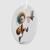 Eigenzinnige basketbal. Team. Vrienden. Familie Ornament (voorkant)