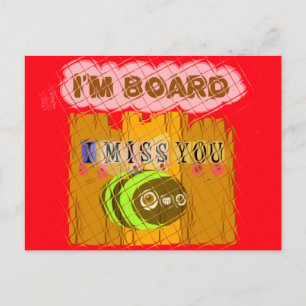 Eigenzinnige Bee Art Print Briefkaart