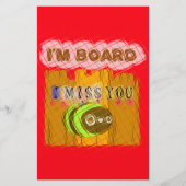 Eigenzinnige Bee Art Print Briefpapier (Voorkant)