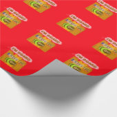 Eigenzinnige Bee Art Print Cadeaupapier (Hoek)