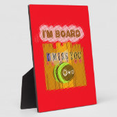 Eigenzinnige Bee Art Print Fotoplaat (Zijkant)