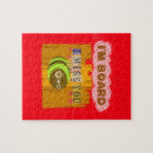 Eigenzinnige Bee Art Print Legpuzzel (Horizontaal)