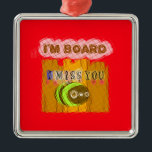 Eigenzinnige Bee Art Print Metalen Ornament<br><div class="desc">Kennismakende Bee Art Print Introductie van de "Quirky Bee Art Print", een leuk en grillig stuk dat humor combineert met een oprechte boodschap, ideaal voor het toevoegen van een speelse touch aan elke ruimte. Beschrijving: Dit kunstwerk is voorzien van een vrolijke cartoon bij gepositioneerd in de voorkant van een reeks...</div>