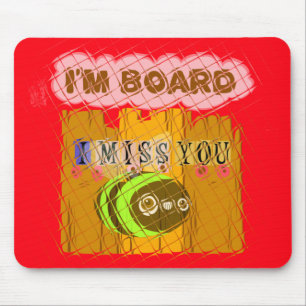 Eigenzinnige Bee Art Print Muismat