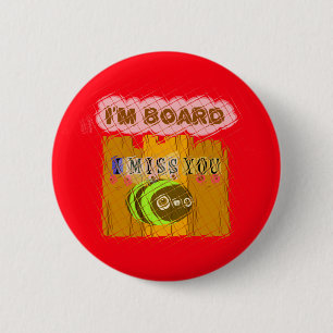 Eigenzinnige Bee Art Print Ronde Button 5,7 Cm