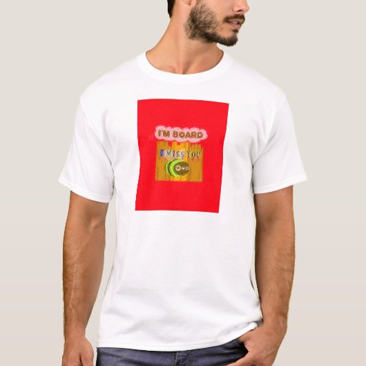 Eigenzinnige Bee Art Print T-shirt (Voorkant)