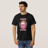 Eigenzinnige Boba Tea T-shirts voor Bubble Tea Lov (Voorkant volledig)