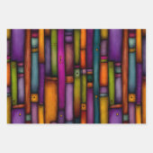 EIGENZINNIGE BOEK STEKELS DECORATIEVE PAPIEREN SET INPAKPAPIER VEL (Voorkant)