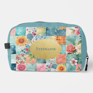 Eigenzinnige Boho Patchwork patroon make-up tas