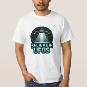 Eigenzinnige buitenaardse graphics voor Sci-Fi-fan T-shirt