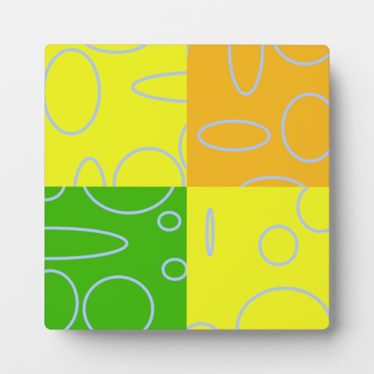 Eigenzinnige Chic Modern Abstracte Popcorn Anime L Fotoplaat (Voorkant)
