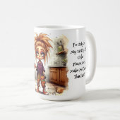 Eigenzinnige Coffee Lady 1st Cup Mok (Voorkant rechts)