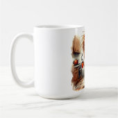 Eigenzinnige Coffee Lady 1st Cup Mok (Links)