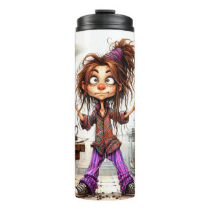 Eigenzinnige Coffee Lady Good Luck Thermal Tumbler Thermosbeker