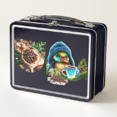 Eigenzinnige Coffee Lover Duck Design (Voorkant)