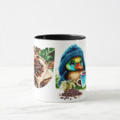 Eigenzinnige Coffee Lover Duck Design Mok (Midden)