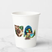 Eigenzinnige Coffee Lover Duck Design Papieren Bekers (Voorkant)