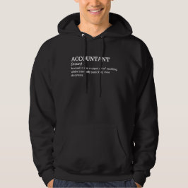 Eigenzinnige CPA-Humor Hoodie