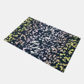 Eigenzinnige Cute Retro Boho Flora Pangender Pride Deurmat (Schuin)