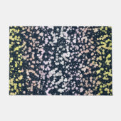 Eigenzinnige Cute Retro Boho Flora Pangender Pride Deurmat (Voorkant)