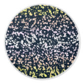 Eigenzinnige Cute Retro Boho Flora Pangender Pride Keramische Knop (Voorkant)