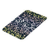 Eigenzinnige Cute Retro Boho Flora Pangender Pride Magneet (Linkerzijde)
