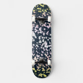Eigenzinnige Cute Retro Boho Flora Pangender Pride Persoonlijk Skateboard (Voorkant)