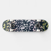 Eigenzinnige Cute Retro Boho Flora Pangender Pride Persoonlijk Skateboard (Horizontaal)
