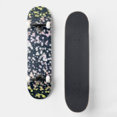Eigenzinnige Cute Retro Boho Flora Pangender Pride Persoonlijk Skateboard (Voorkant)