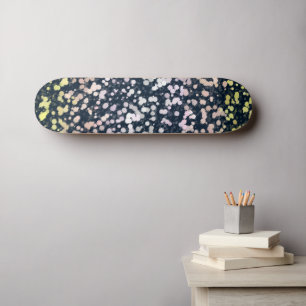 Eigenzinnige Cute Retro Boho Flora Pangender Pride Persoonlijk Skateboard