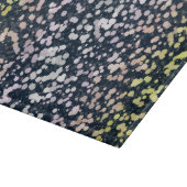 Eigenzinnige Cute Retro Boho Flora Pangender Pride Snijplank (Hoek)