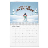 Eigenzinnige Deaf Awareness Cartoon Design Kalender (Jan 2026)