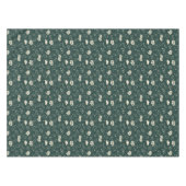 Eigenzinnige Doodle Green Graduation Party Tafelkleed (Voorkant (Horizontaal))