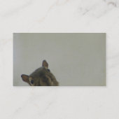 eigenzinnige eekhoorn visitekaartje (Achterkant)