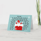 Eigenzinnige en Grappige Apotheker Kerst Kaarten (Voorkant)