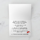 Eigenzinnige en Grappige Apotheker Kerst Kaarten (Binnen)