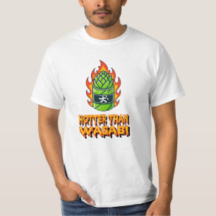 Eigenzinnige en pittige foodie Design T-shirt