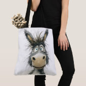 Eigenzinnige ezel tote bag (Dichtbij)