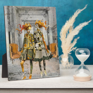 Eigenzinnige Fashionistas Surreal Art Plaque Fotoplaat