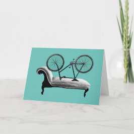 Eigenzinnige Fietsgeschenken Cycoloog Feestdagen Kaart