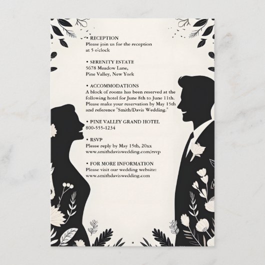 Eigenzinnige Funky Unique Humor Meme Funny Wedding Informatiekaartje (Voorkant)