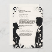 Eigenzinnige Funky Unique Humor Meme Funny Wedding Informatiekaartje (Voorkant / Achterkant)