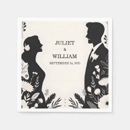 Eigenzinnige Funky Unique Humor Meme Funny Wedding Servet