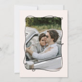 Eigenzinnige & grillige cocktails Save the Date Kaart (Achterkant)