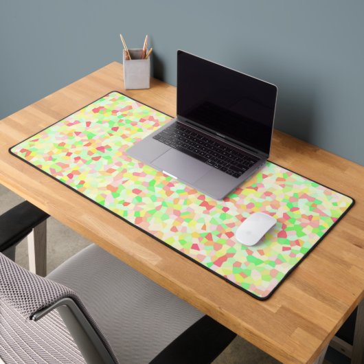 Eigenzinnige Groovy Kleurrijke Maximalist Sprinkle Bureaumat (Kantoor 2)
